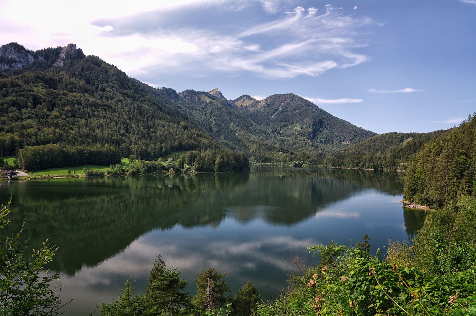 Blick über den Schwarzensee