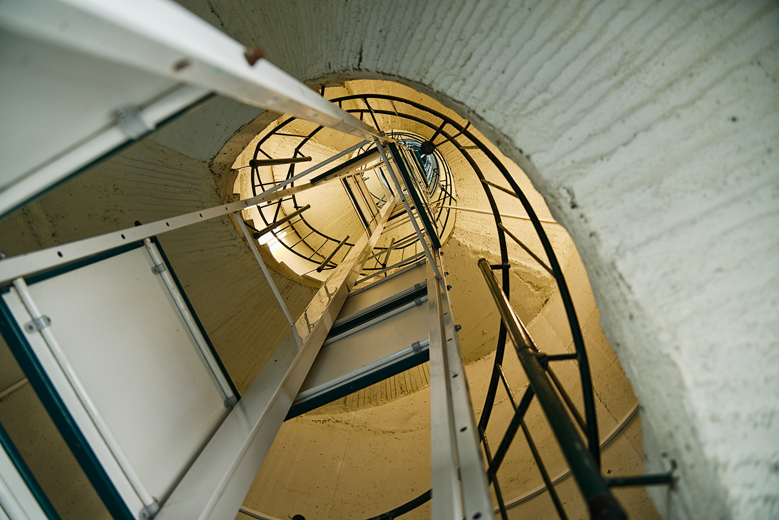 Wendeltreppe im Innern der Kobernaußerwarte