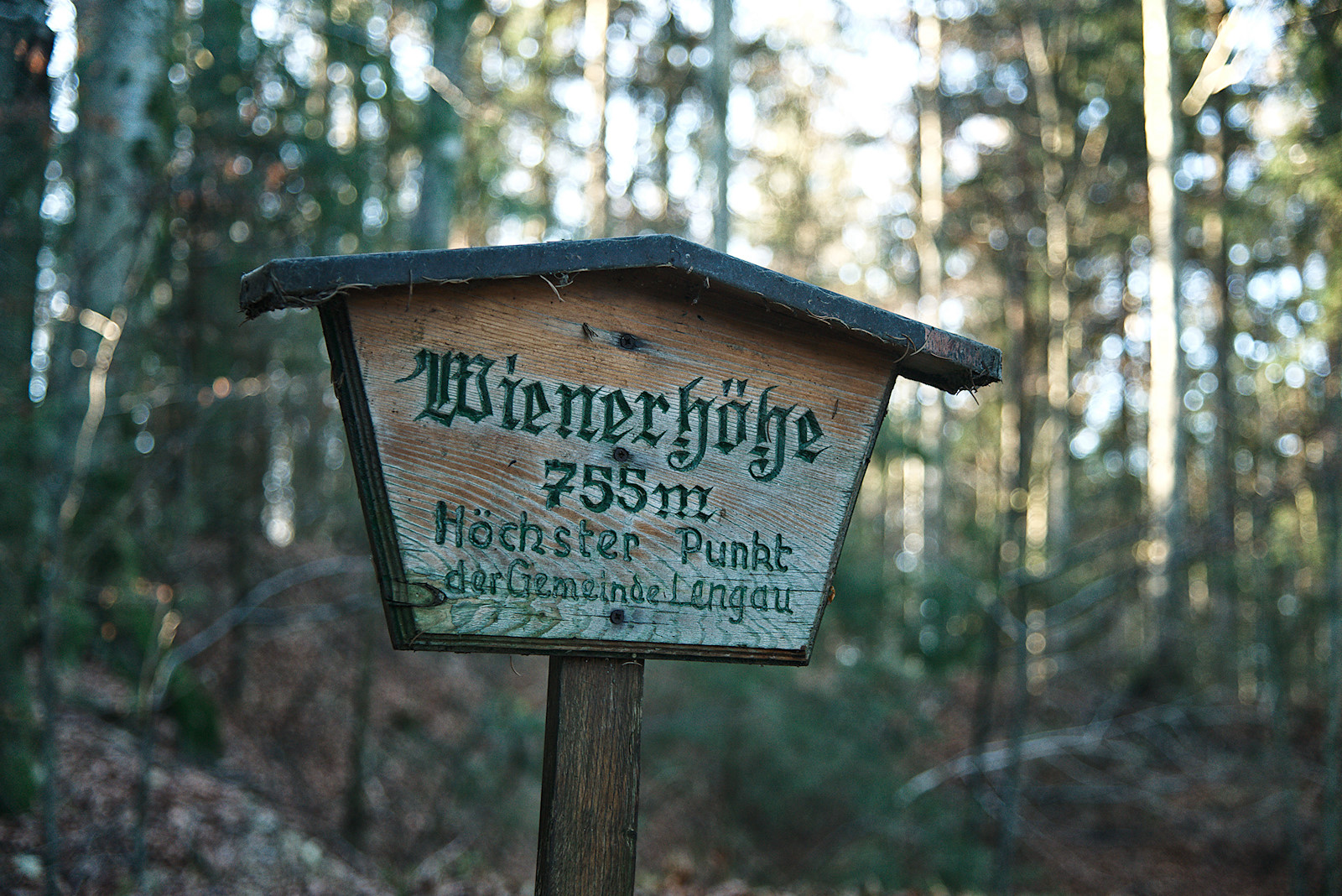 Die Wiener Höhe im Kobernaußerwald