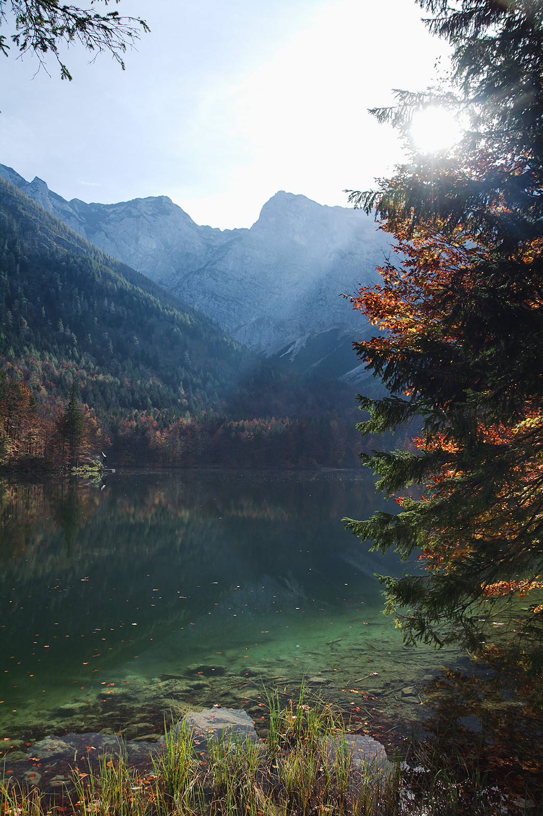 Herbst am Hinteren Langbathsee
