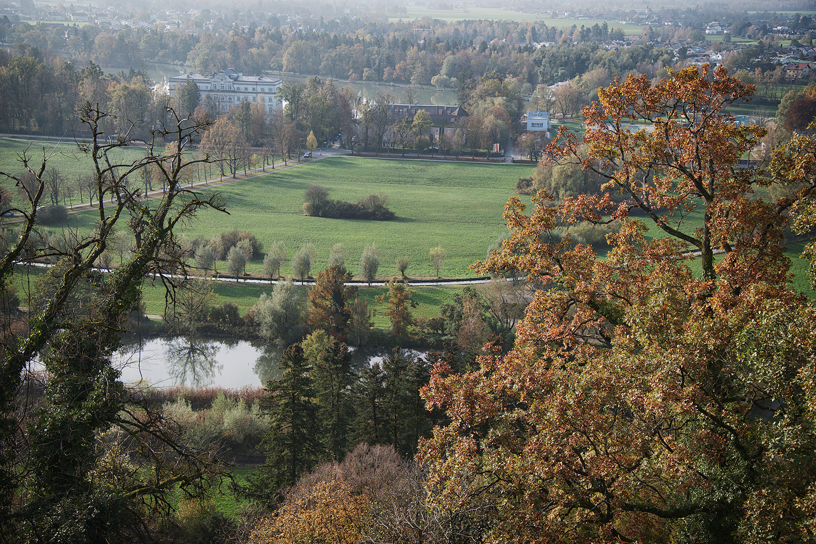 Blick von der Richterhöhe auf Leopoldskron