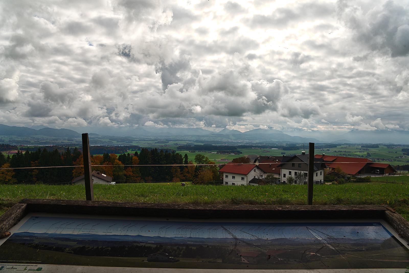 Der Panoramablick vom Buchberg